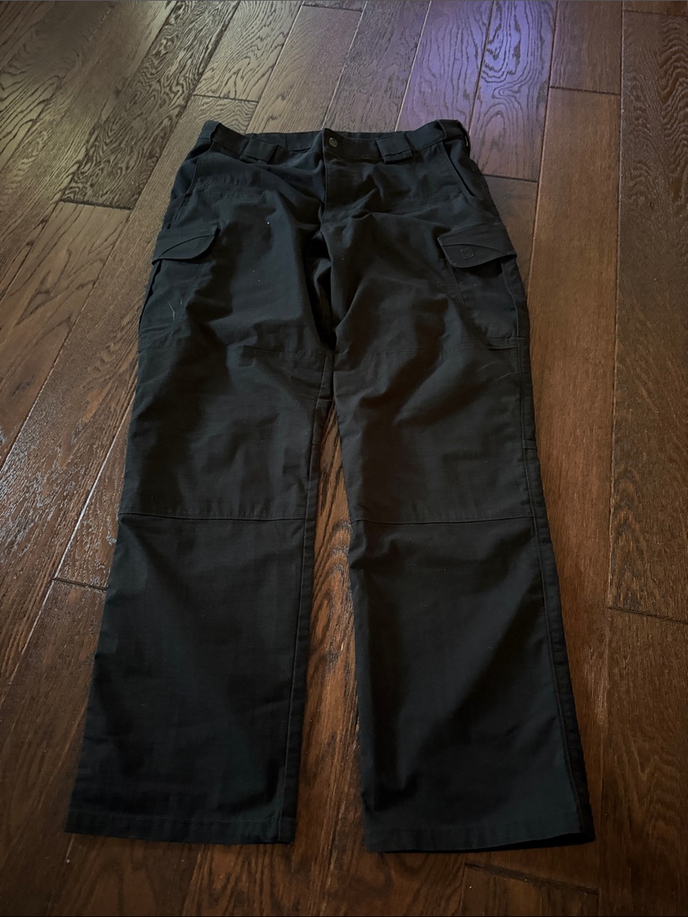 5.11 Tactical Black Cargo Pants with Flap Pockets